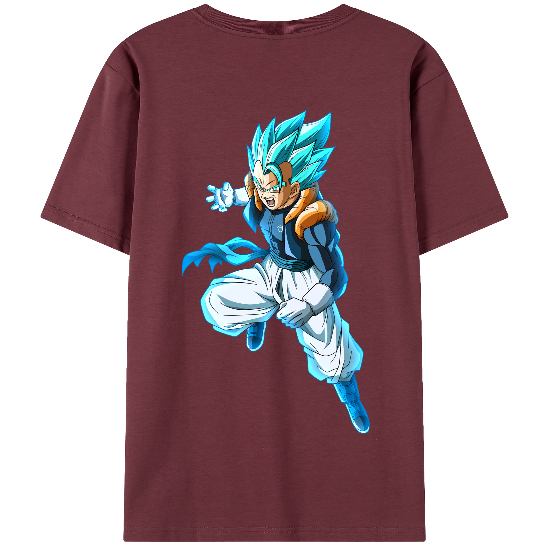 （画像用） ドラゴンボール ベジータ四世（Bejīta Yonsei）DRAGON BALL Vegeta IV 綿100％半袖Tシャツ（背面プリント）